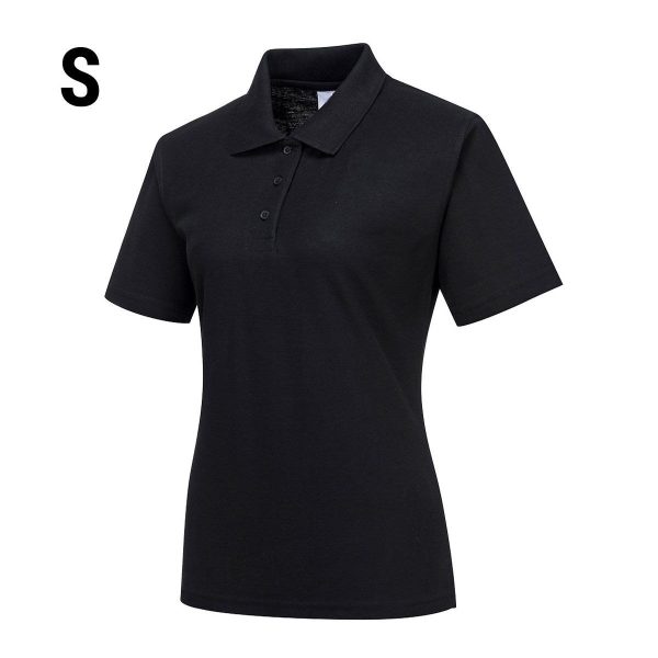 (5 pièces) Polo pour femme - Noir - Taille : S