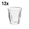 (12 pièces) Verres à boire Duralex tous usages - PICARDIE - 90 ml - Transparent