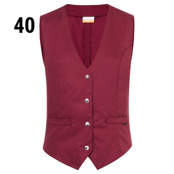 KARLOWSKY | Gilet femme Lena - Bordeaux - Taille : 40