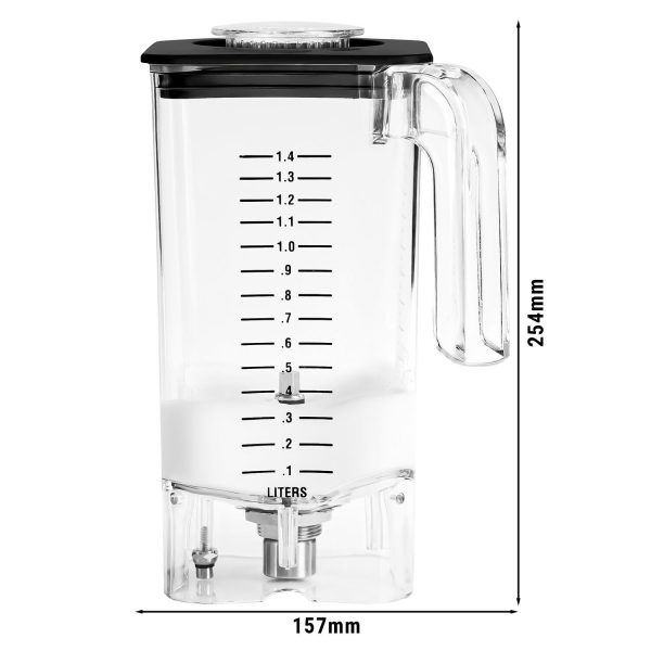 HAMILTON BEACH | AirWhip - Récipient à mousse en polycarbonate - 1,4 litre - adapté au MHPHBC7