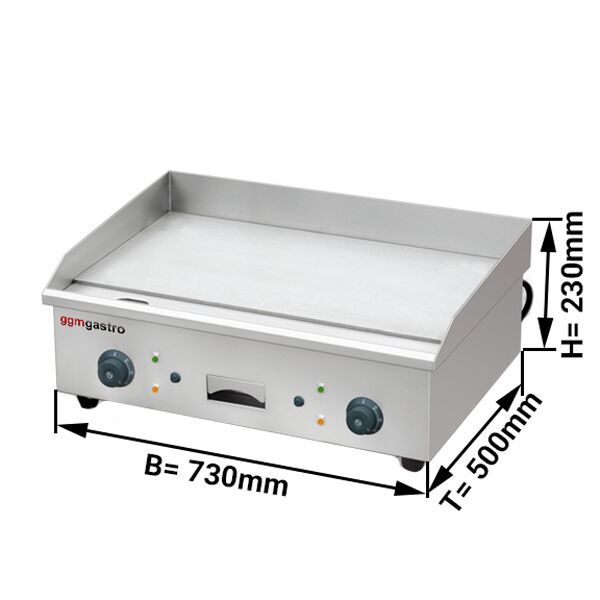 Grill électrique Plaque de cuisson - 4,3 kW