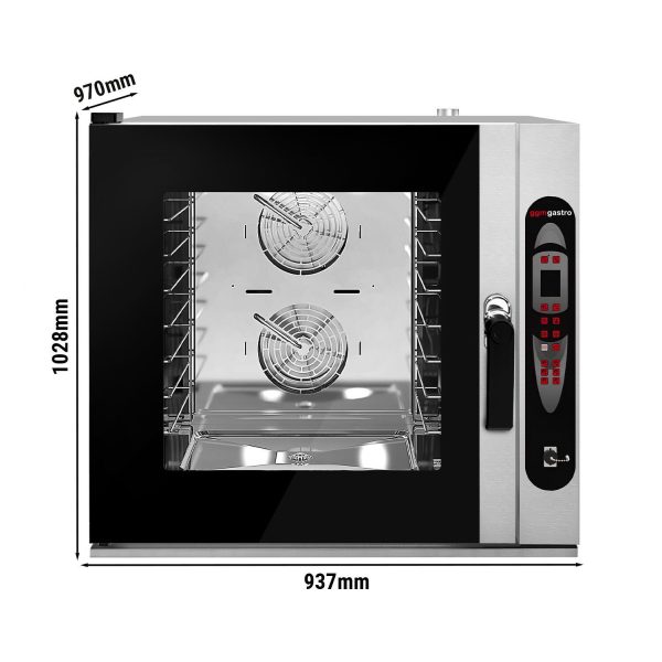 Four combiné de boulangerie - numérique - écran LCD 2,4″ - 6x EN 60x40