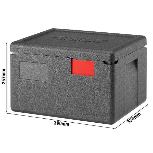 CAMBRO | CAM GOBOX® - chargeur par le haut - GN 1/2 - Noir