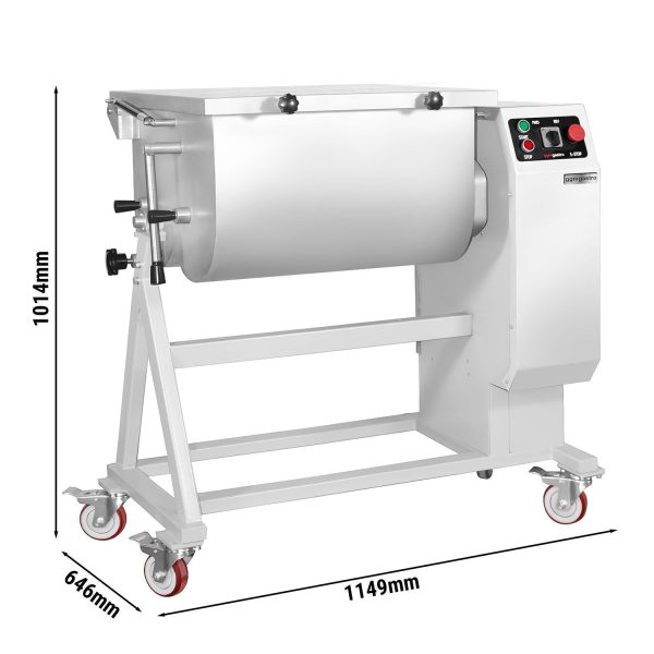 Mélangeur à viande électrique - 100 litres - 78 kg - 2,2 kW