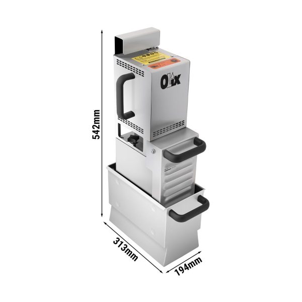 OLIX | L Filtre à huile de friture portable - 100 litres/minute - pour friteuses à partir de 20 litres