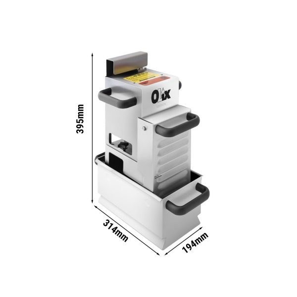 OLIX | Filtre à huile de friture portable M - 60 litres/minute - pour max. 20 litres de friteuses