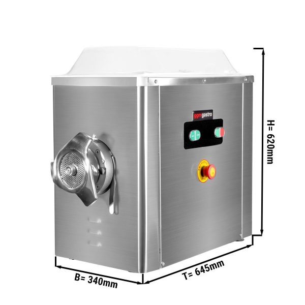 Hachoir électrique - 600kg/h - 2,2 kW - 1400rpm