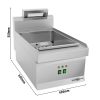 Chauffe-frites - 1,17 kW