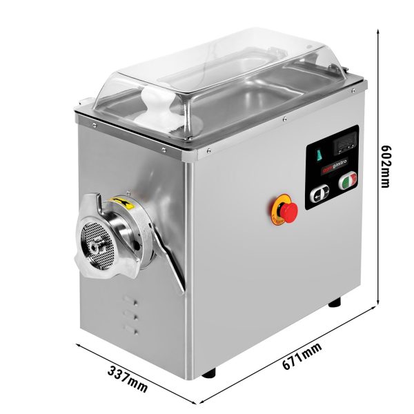 Hachoir électrique - 400kg/h - 1,5 kW - 1400rpm - avec refroidissement