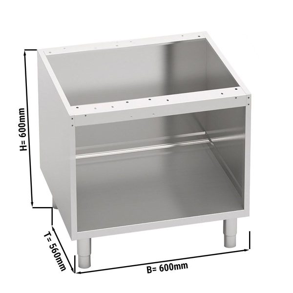 Soubassement ouvert - 600mm