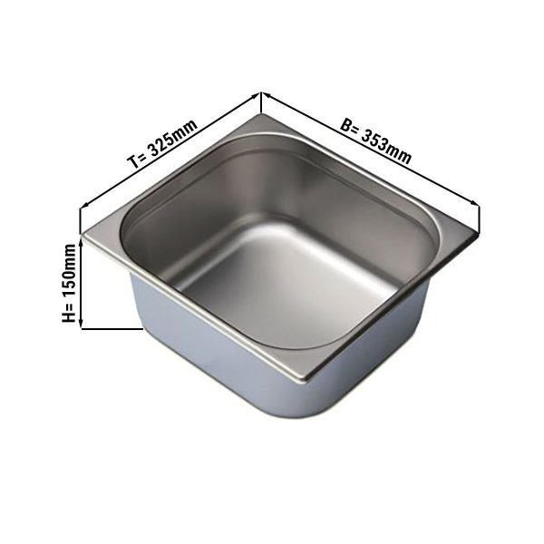 Bac GN 2/3 - profondeur 150 mm