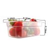 Bac gastronorme en polycarbonate GN 1/4 - Clair - Profondeur 150mm