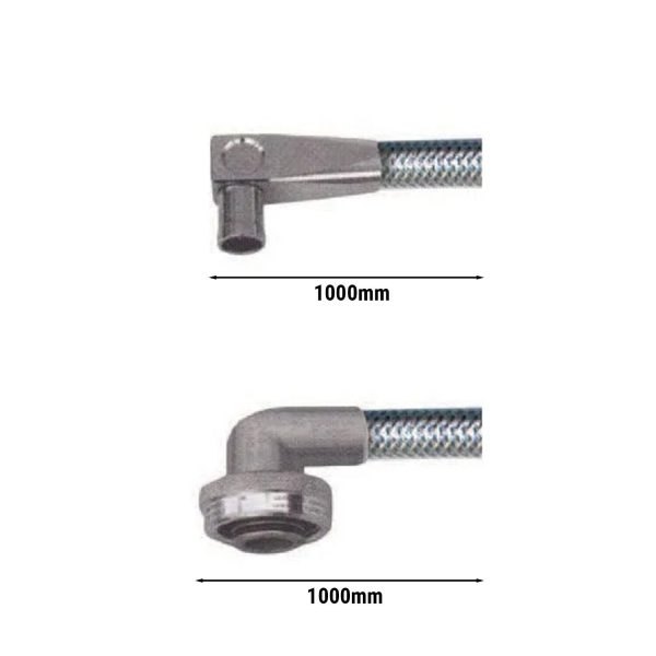 Tuyau de sécurité gaz - 1000mm - EN 14800