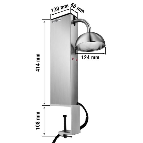 Givreur de verre avec éclairage LED