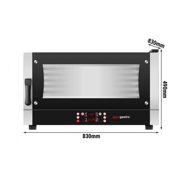 Four à convection numérique - 3x EN 60 x 40 cm