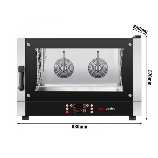 Four à convection numérique - 4x EN 60 x 40 cm