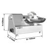 Cutter horizontal - 10 litres - 750 Watt - 230 Volt - 1450rpm