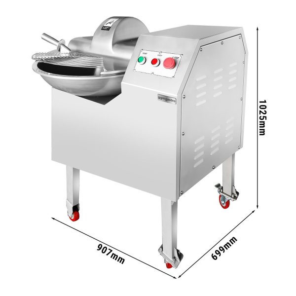 Machine à découper horizontale - 20 litres - 1,5 kW - 230 Volt - 1440rpm