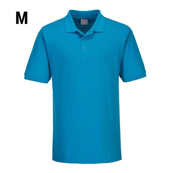 (5 pièces) Polo pour homme - Bleu d'eau - Taille : M