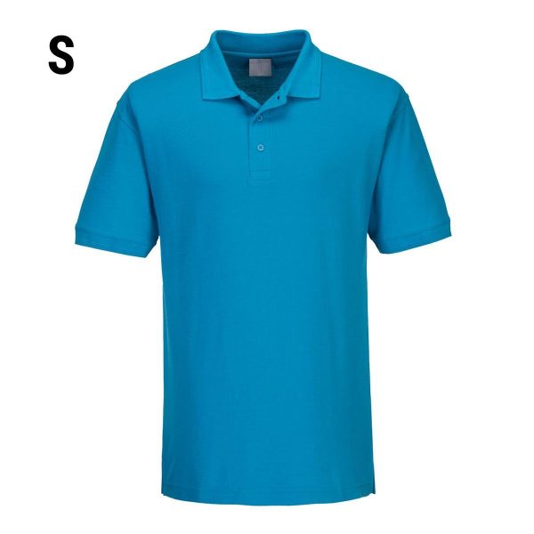 Polo homme - Bleu d'eau - Taille : S