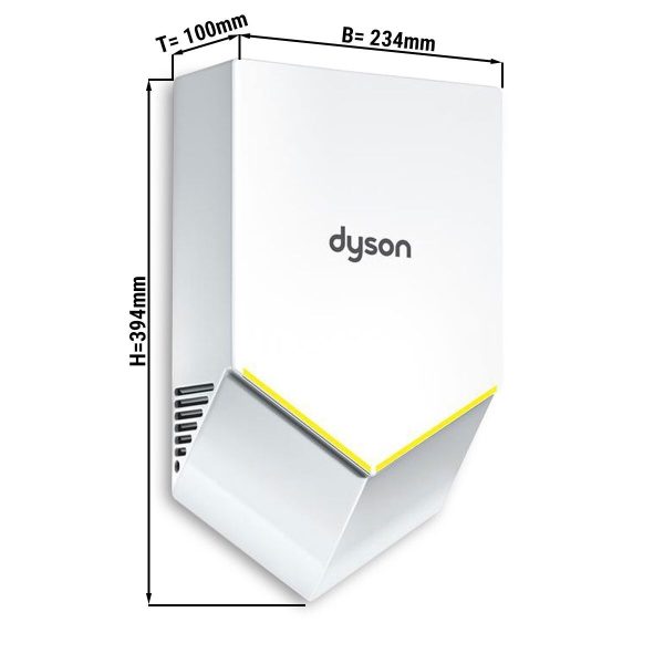 DYSON | AIRBLADE V - Sèche-mains avec capteur - Blanc