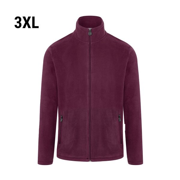 KARLOWSKY | Veste polaire de travail homme Warm-Up - Aubergine - Taille : 3XL