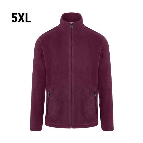 KARLOWSKY | Veste polaire de travail homme Warm-Up - Aubergine - Taille : 5XL