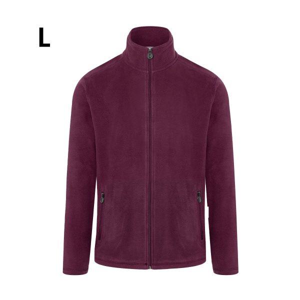 KARLOWSKY | Veste polaire de travail homme Warm-Up - Aubergine - Taille : L