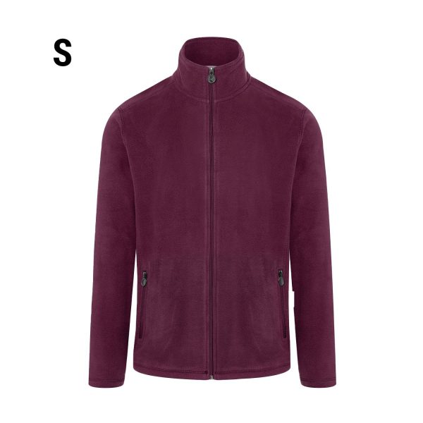 KARLOWSKY | Veste polaire de travail homme Warm-Up - Aubergine - Taille : S