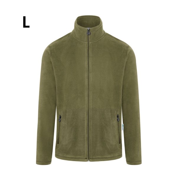 KARLOWSKY | Veste polaire de travail homme Warm-Up - Vert mousse - Taille : L