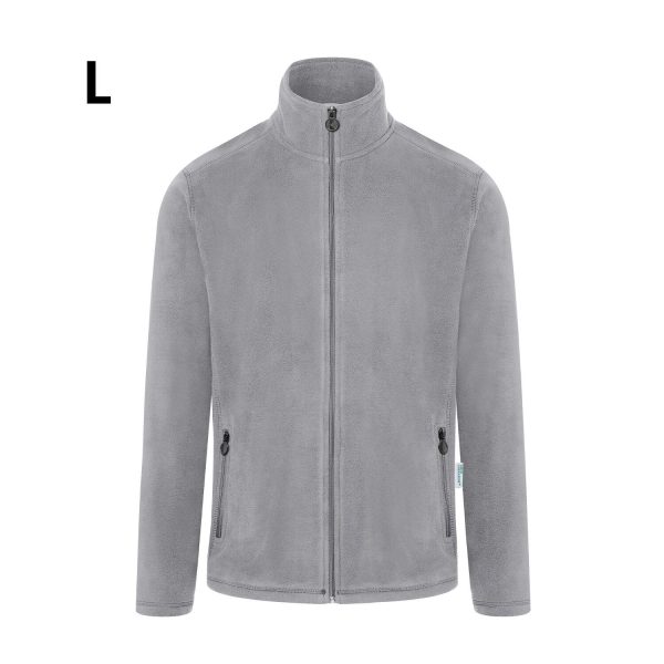 KARLOWSKY | Veste polaire de travail homme Warm-Up - Gris Platine - Taille : L