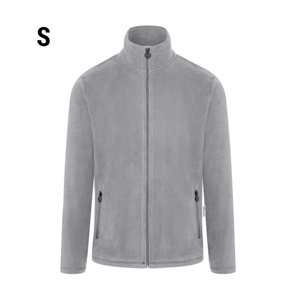 KARLOWSKY | Veste polaire de travail homme Warm-Up - Gris Platine - Taille : S