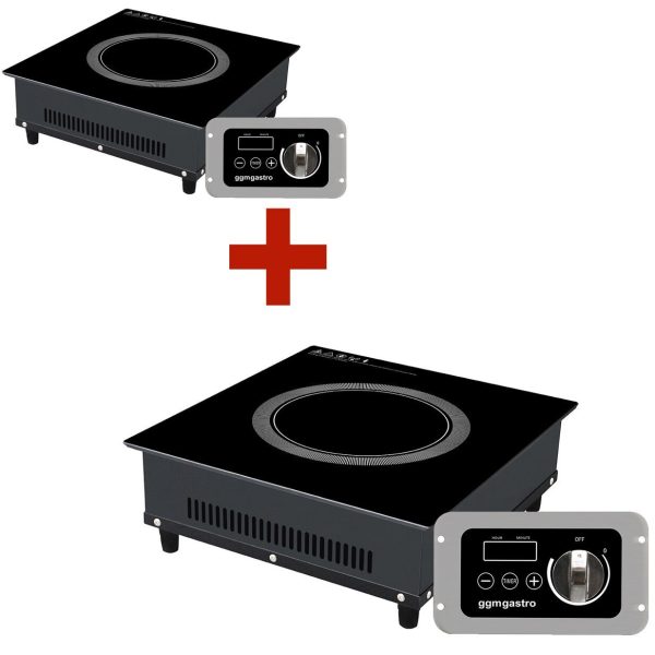 (2 pièces) Cuisinière à induction - 3,5 kW - Encastrable