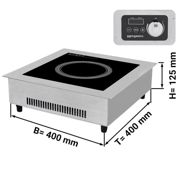 Cuisinière à induction - 3,5 kW - Encastrable