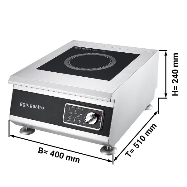 Cuisinière à induction - 5 kW