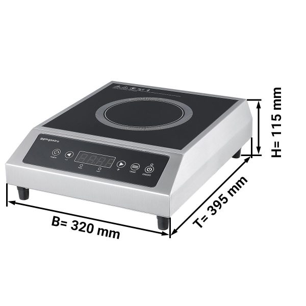 Cuisinière à induction - 2,7 kW