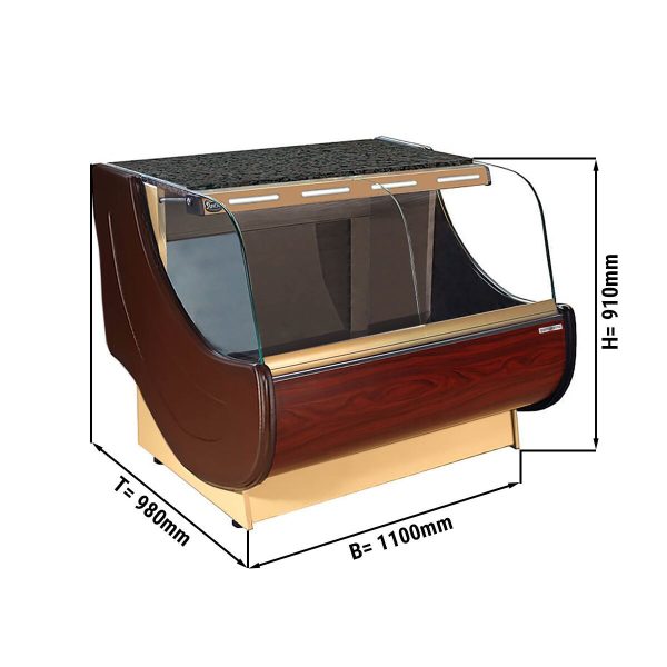 Table de caisse - 1100mm - avec éclairage