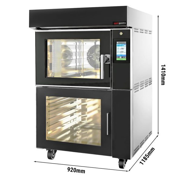 Four de boulangerie à air chaud - Touch - 5x EN 60x40 - incl. armoire de fermentation