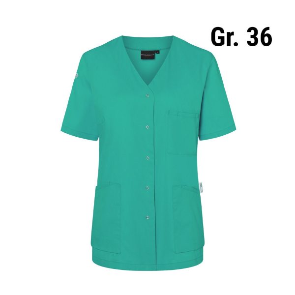 KARLOWSKY | Casaque femme manches courtes Essential - Vert Émeraude - Taille : 36