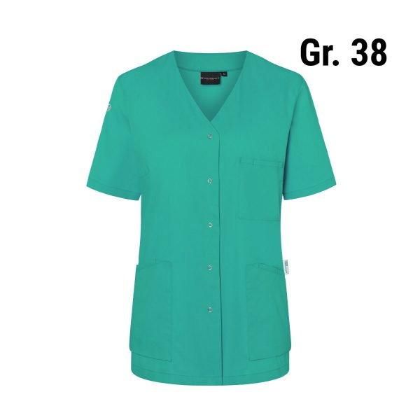 KARLOWSKY | Casaque femme manches courtes Essential - Vert émeraude - Taille : 38