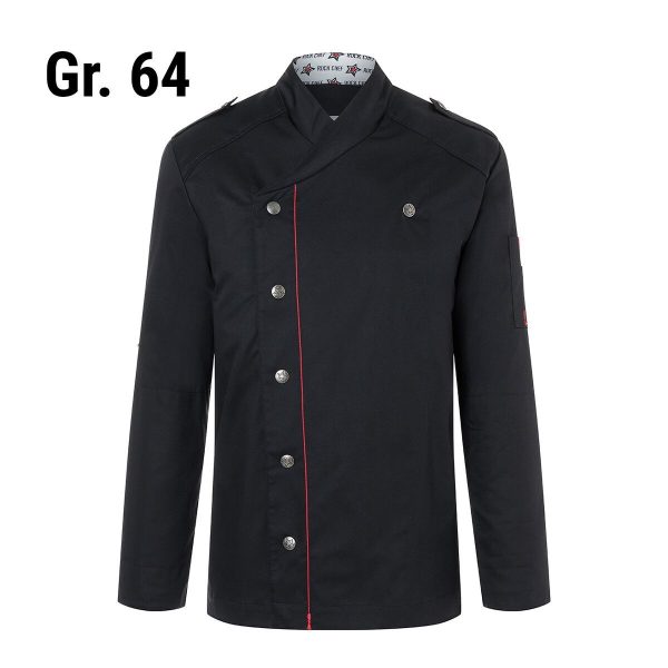 KARLOWSKY | Veste de cuisine ROCK CHEF® - Noir - Taille : 64