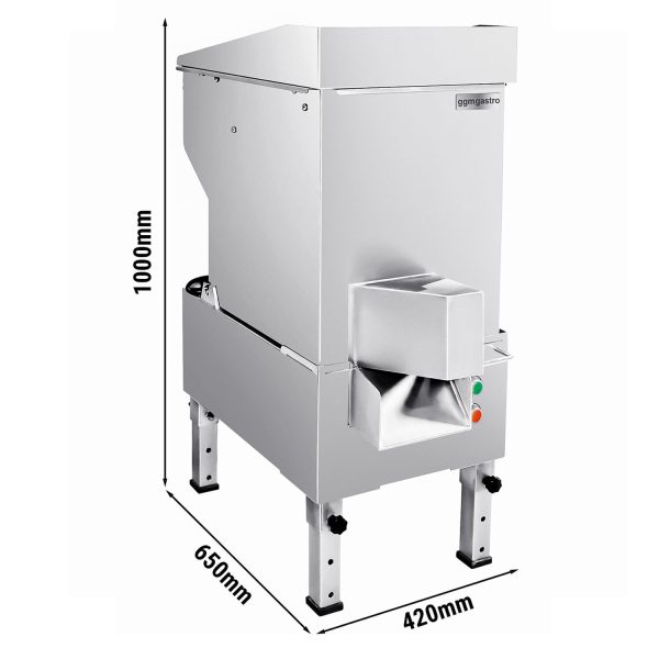 Coupe-pommes de terre électrique - 1500 kg/h - 370 Watt - 230 Volt