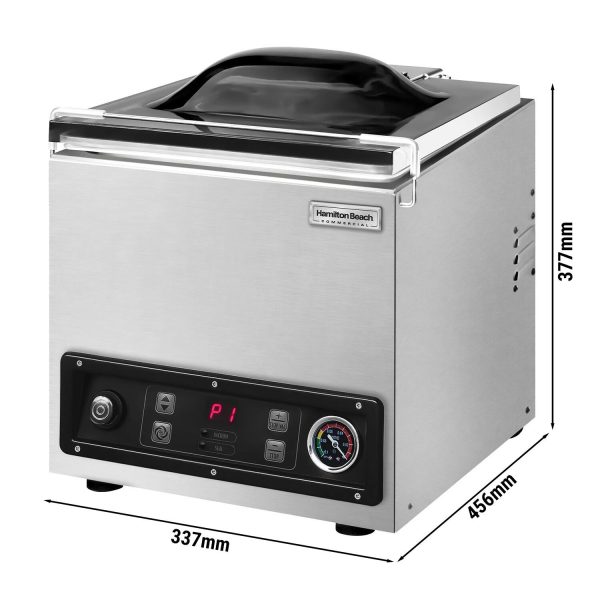 HAMILTON BEACH | PrimaVac™ HVC254 - Appareil sous vide à chambre - 8m³/h - 300 Watt