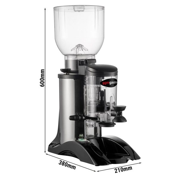 Moulin à café - Corps en acier inoxydable - 2kg - 356 Watt - 77dB