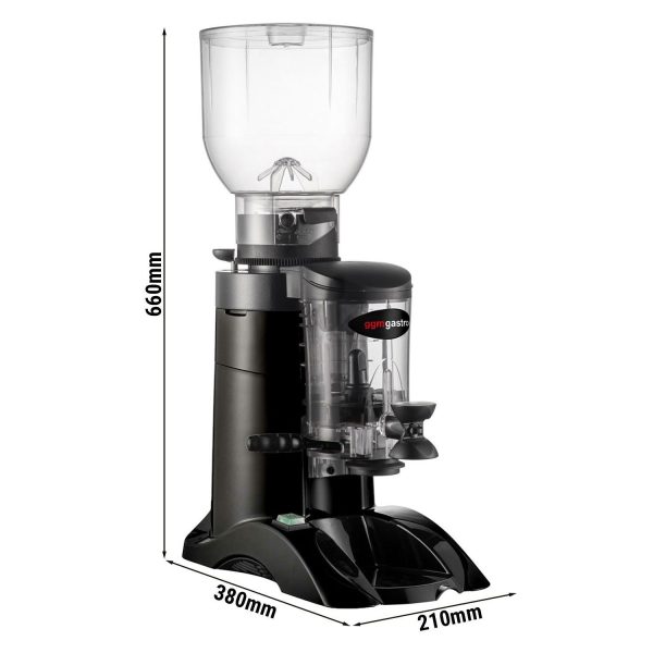 Moulin à café - Noir - 2kg - 400 Watt - 63dB