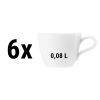 (6 pièces) SELTMANN WEIDEN | Tasse à moka - 0,08 litre