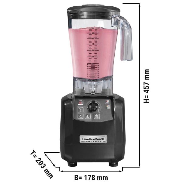 HAMILTON BEACH | Mixeur haute performance HBH650 - TEMPEST - 1,8 litre - 880 Watt