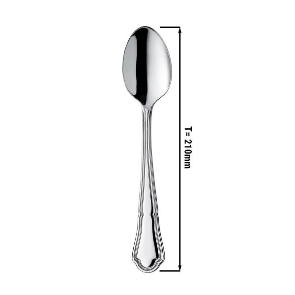 (12 pièces) Cuillère à soupe Vincenza - 21 cm