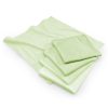 (10 pièces) Chiffon microfibre vert - 40 x 40 cm