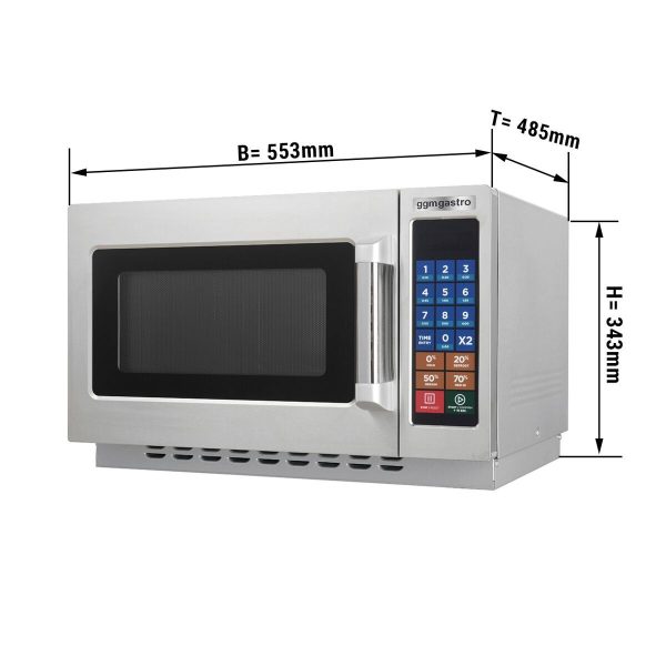 Micro-ondes - 34 litres - 1,4 kW - Digital